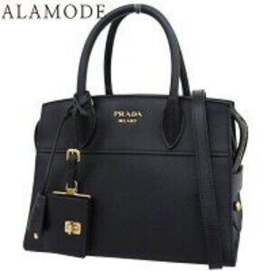 Prada Esplanade Handbag Crossbody Saffiano Calfskin CITY Nero Black